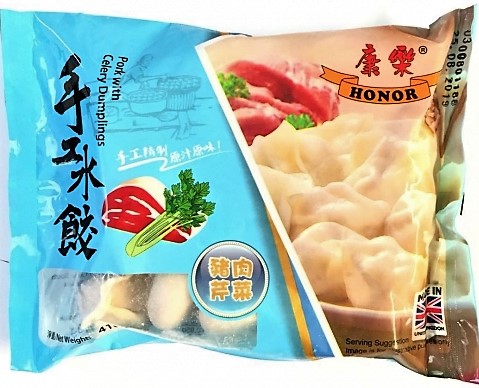 康乐 手工水饺【猪肉芹菜】410g